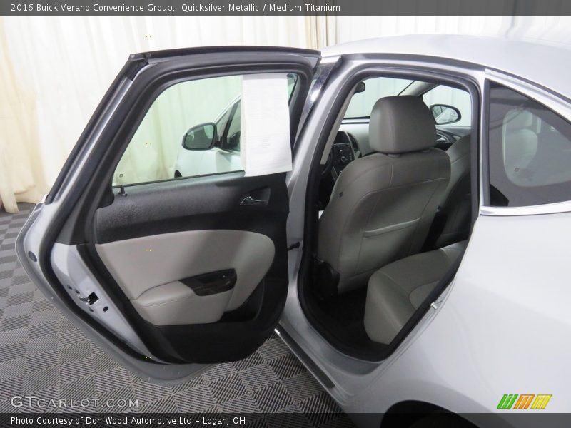 Quicksilver Metallic / Medium Titanium 2016 Buick Verano Convenience Group
