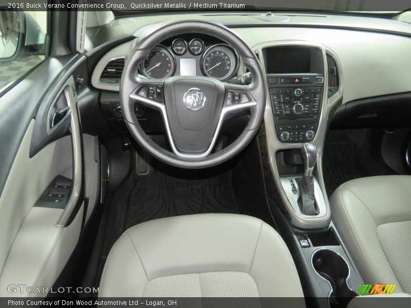 Quicksilver Metallic / Medium Titanium 2016 Buick Verano Convenience Group