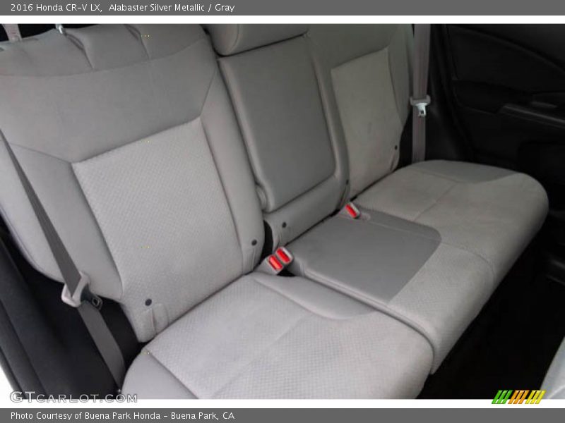 Alabaster Silver Metallic / Gray 2016 Honda CR-V LX
