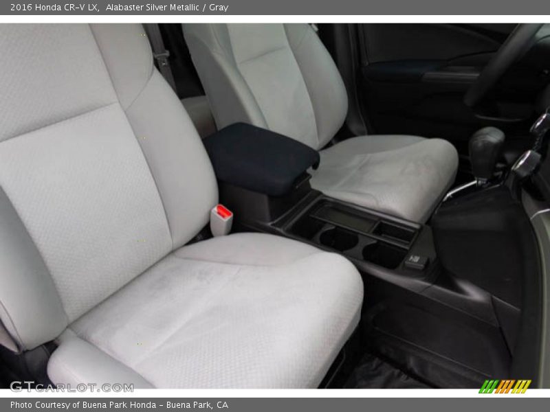 Alabaster Silver Metallic / Gray 2016 Honda CR-V LX