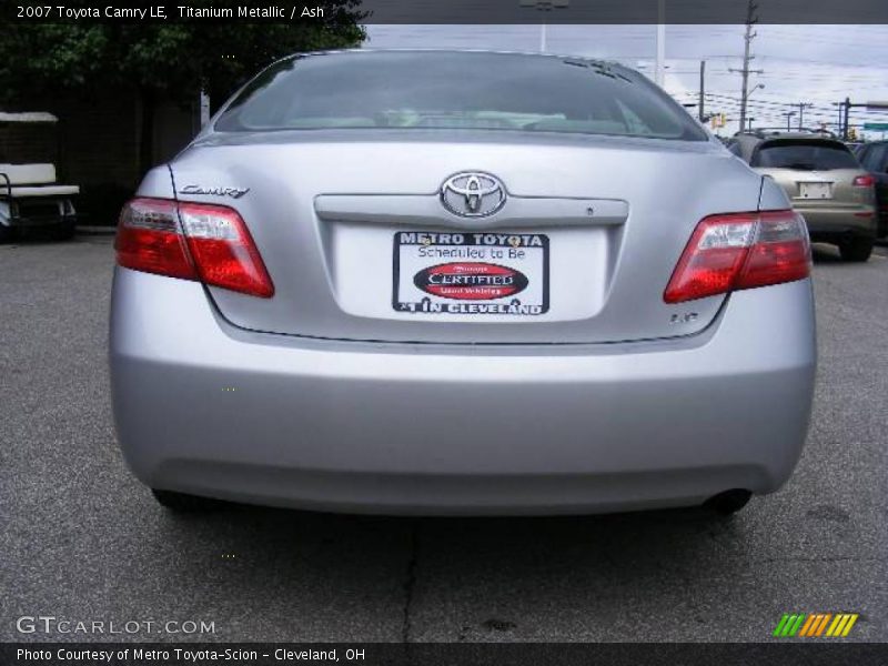 Titanium Metallic / Ash 2007 Toyota Camry LE