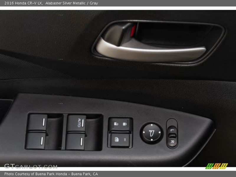 Alabaster Silver Metallic / Gray 2016 Honda CR-V LX