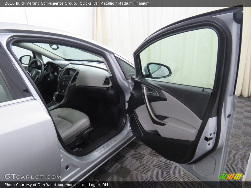 Quicksilver Metallic / Medium Titanium 2016 Buick Verano Convenience Group