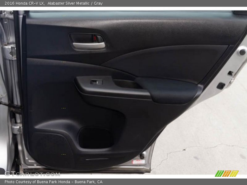 Alabaster Silver Metallic / Gray 2016 Honda CR-V LX