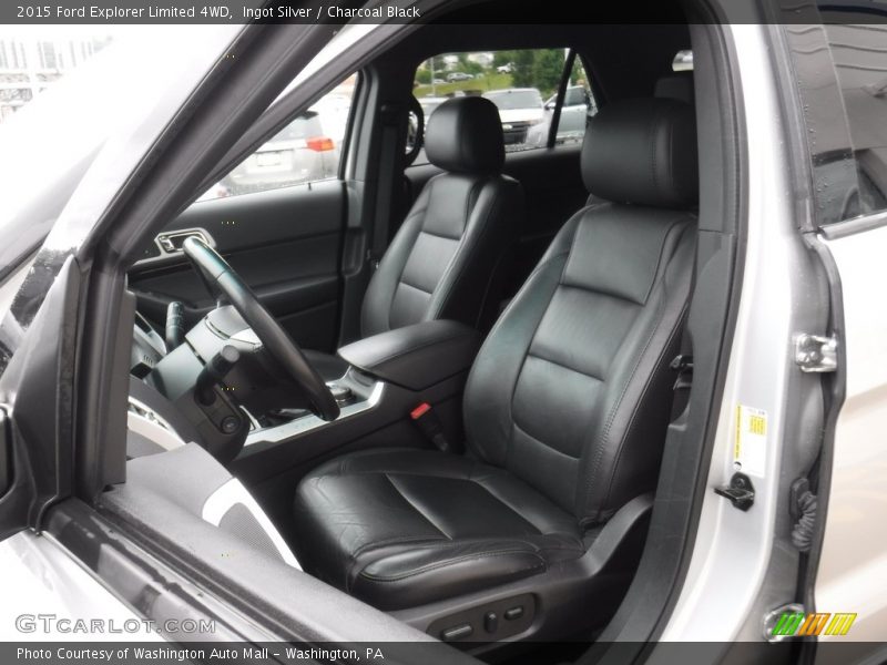 Ingot Silver / Charcoal Black 2015 Ford Explorer Limited 4WD