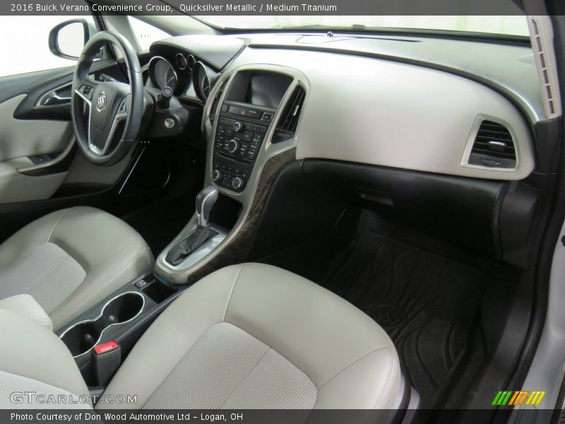 Quicksilver Metallic / Medium Titanium 2016 Buick Verano Convenience Group