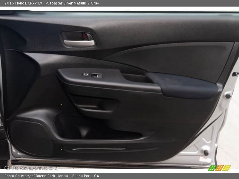 Alabaster Silver Metallic / Gray 2016 Honda CR-V LX