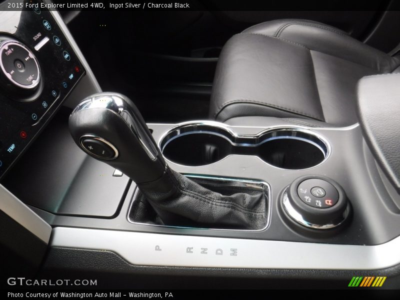 Ingot Silver / Charcoal Black 2015 Ford Explorer Limited 4WD