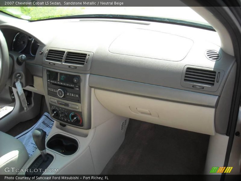Sandstone Metallic / Neutral Beige 2007 Chevrolet Cobalt LS Sedan
