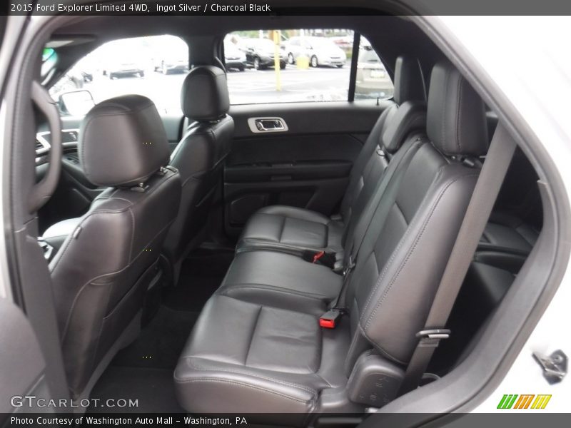 Ingot Silver / Charcoal Black 2015 Ford Explorer Limited 4WD