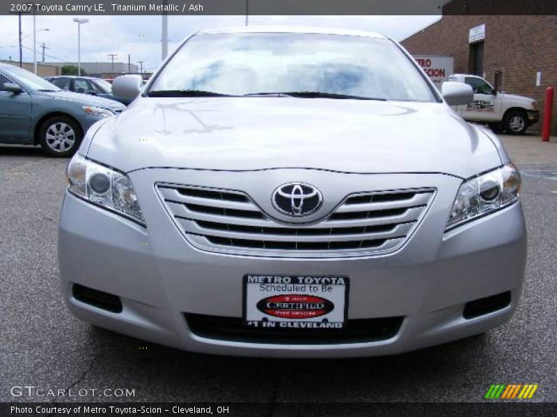 Titanium Metallic / Ash 2007 Toyota Camry LE