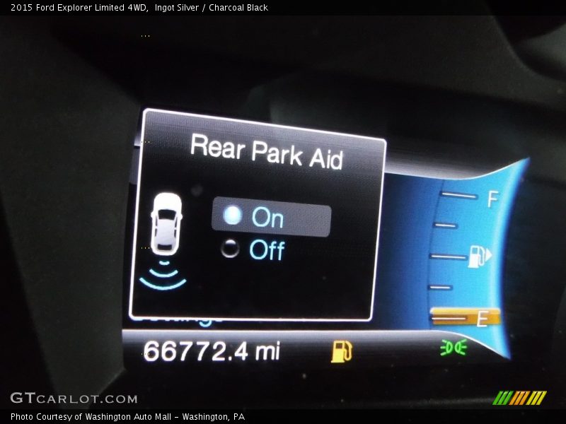 Ingot Silver / Charcoal Black 2015 Ford Explorer Limited 4WD