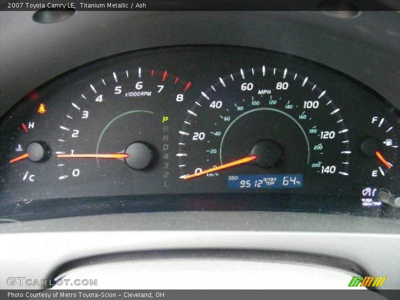 Titanium Metallic / Ash 2007 Toyota Camry LE
