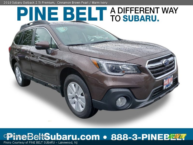 Cinnamon Brown Pearl / Warm Ivory 2019 Subaru Outback 2.5i Premium