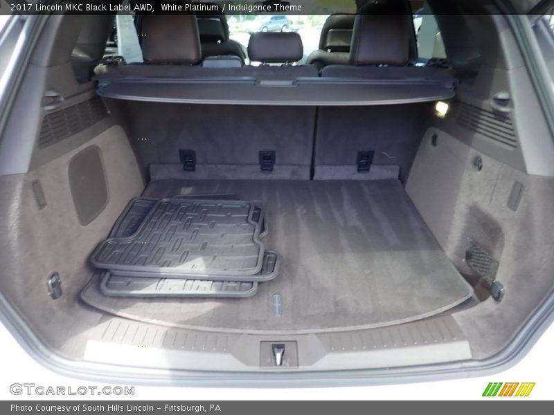  2017 MKC Black Label AWD Trunk
