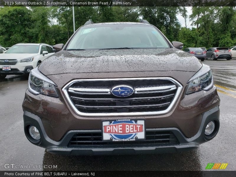 Cinnamon Brown Pearl / Warm Ivory 2019 Subaru Outback 2.5i Premium