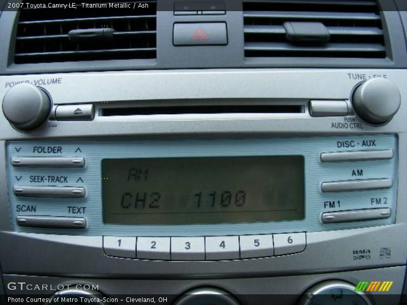 Titanium Metallic / Ash 2007 Toyota Camry LE