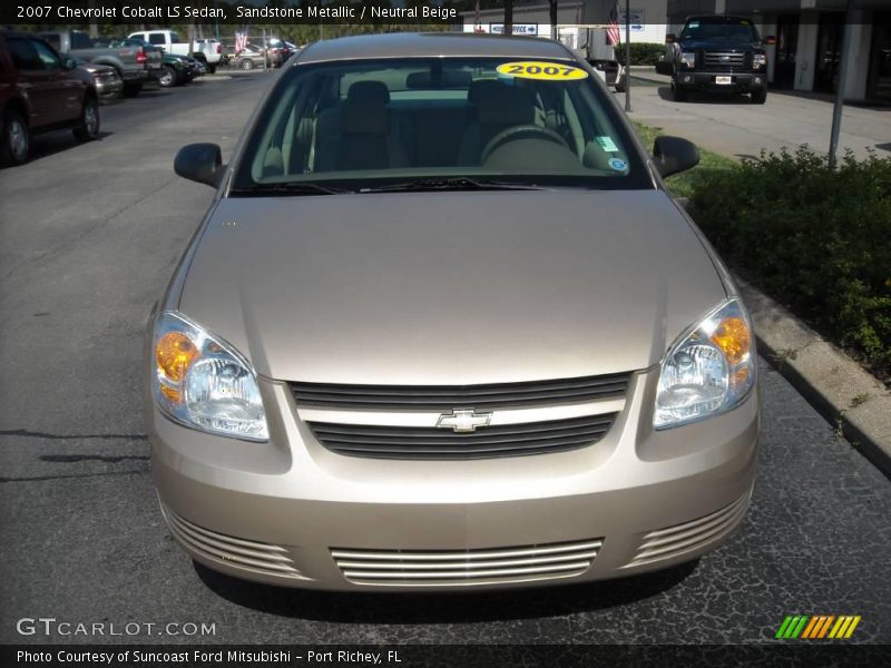 Sandstone Metallic / Neutral Beige 2007 Chevrolet Cobalt LS Sedan