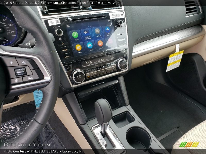 Cinnamon Brown Pearl / Warm Ivory 2019 Subaru Outback 2.5i Premium