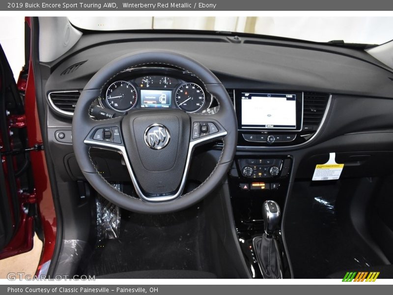 Winterberry Red Metallic / Ebony 2019 Buick Encore Sport Touring AWD