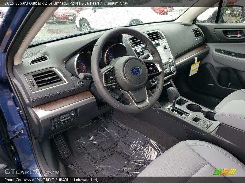 Abyss Blue Pearl / Titanium Gray 2019 Subaru Outback 2.5i Limited
