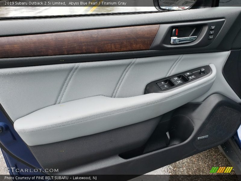 Abyss Blue Pearl / Titanium Gray 2019 Subaru Outback 2.5i Limited