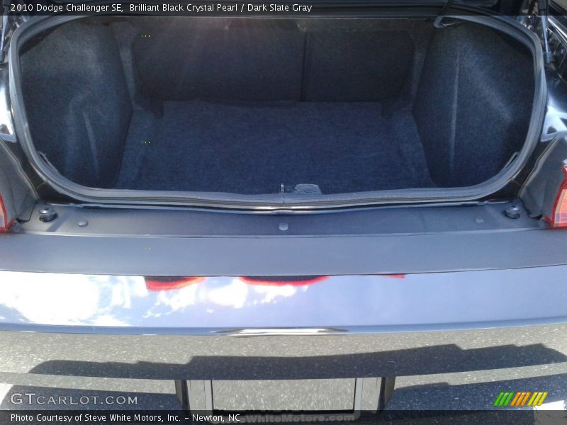 Brilliant Black Crystal Pearl / Dark Slate Gray 2010 Dodge Challenger SE