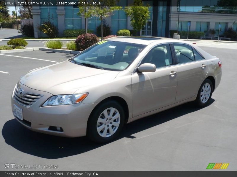 Desert Sand Mica / Bisque 2007 Toyota Camry XLE V6