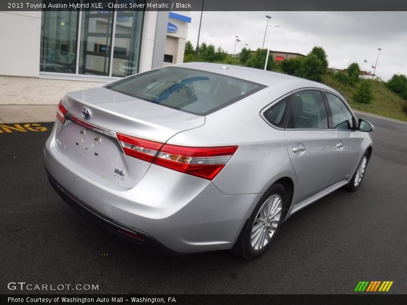 Classic Silver Metallic / Black 2013 Toyota Avalon Hybrid XLE