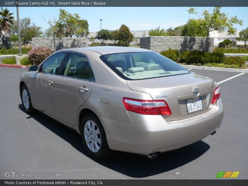 Desert Sand Mica / Bisque 2007 Toyota Camry XLE V6