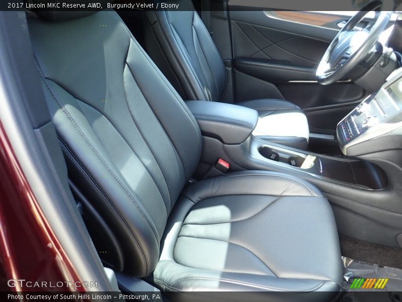Burgundy Velvet / Ebony 2017 Lincoln MKC Reserve AWD