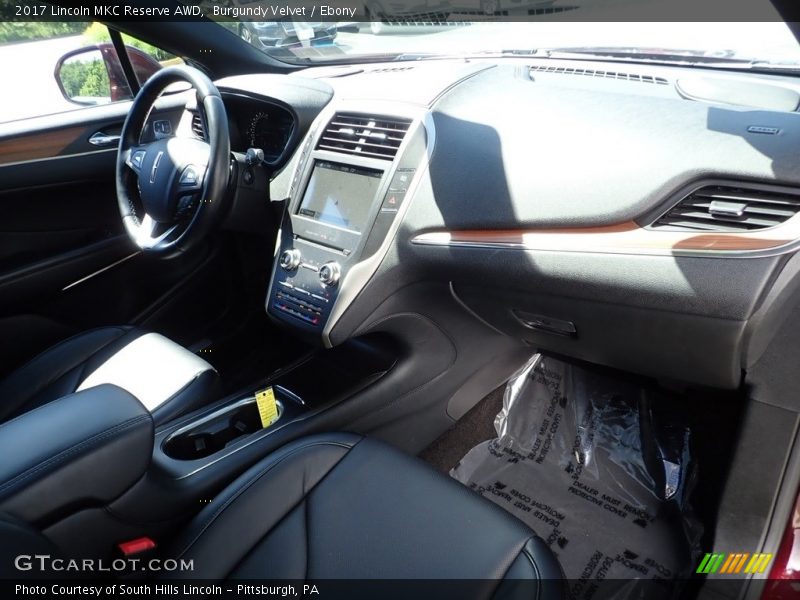 Burgundy Velvet / Ebony 2017 Lincoln MKC Reserve AWD