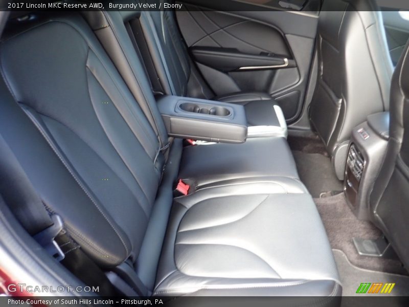 Burgundy Velvet / Ebony 2017 Lincoln MKC Reserve AWD