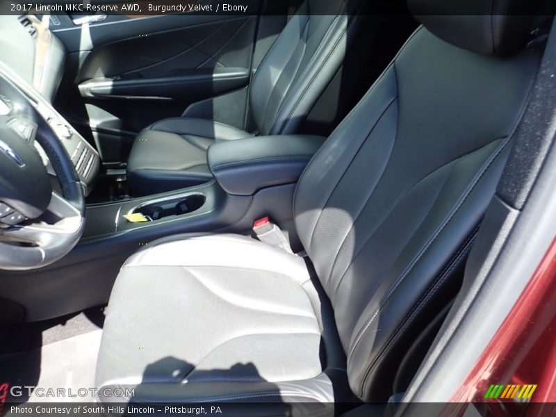 Burgundy Velvet / Ebony 2017 Lincoln MKC Reserve AWD