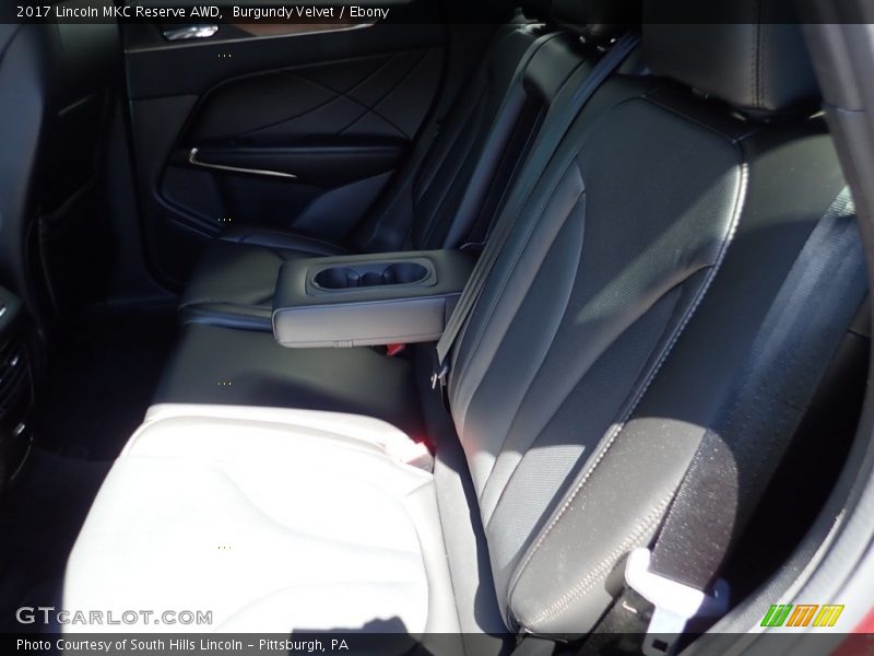 Burgundy Velvet / Ebony 2017 Lincoln MKC Reserve AWD