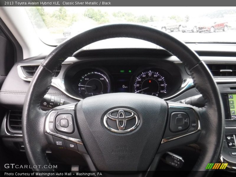 Classic Silver Metallic / Black 2013 Toyota Avalon Hybrid XLE