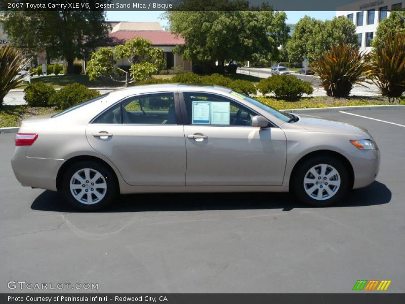 Desert Sand Mica / Bisque 2007 Toyota Camry XLE V6