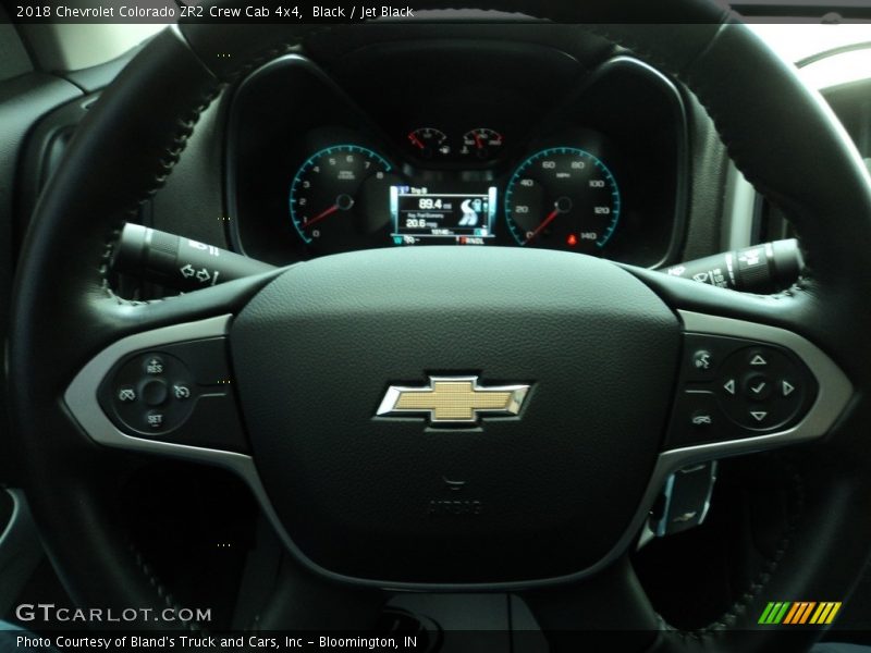Black / Jet Black 2018 Chevrolet Colorado ZR2 Crew Cab 4x4