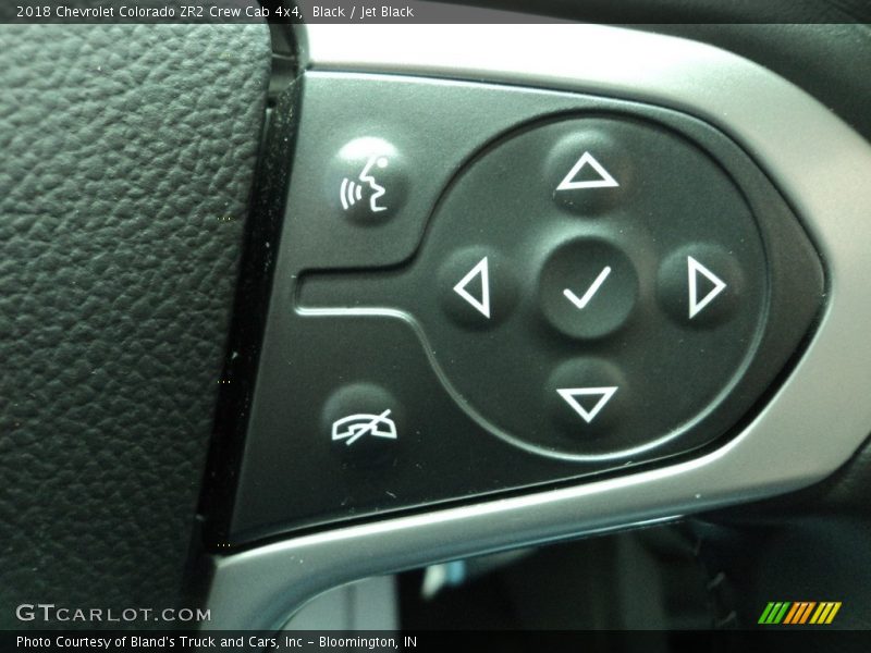 Black / Jet Black 2018 Chevrolet Colorado ZR2 Crew Cab 4x4