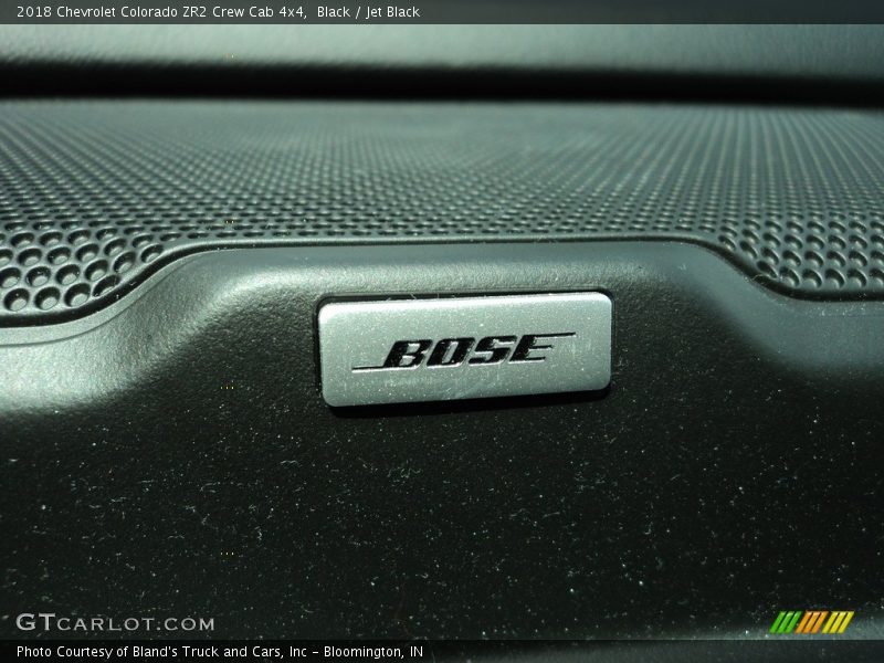 Black / Jet Black 2018 Chevrolet Colorado ZR2 Crew Cab 4x4