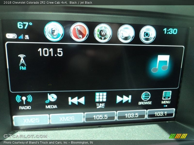 Black / Jet Black 2018 Chevrolet Colorado ZR2 Crew Cab 4x4