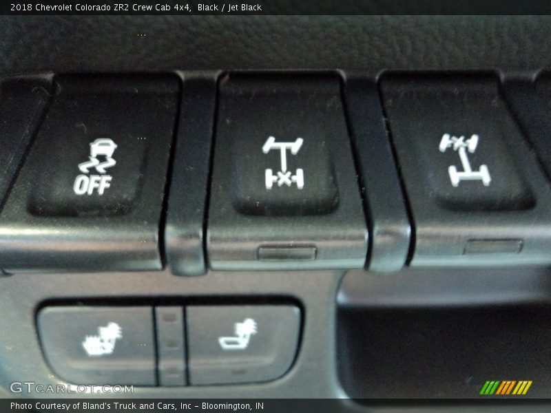 Black / Jet Black 2018 Chevrolet Colorado ZR2 Crew Cab 4x4