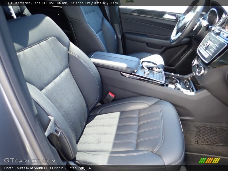 Selenite Grey Metallic / Black 2018 Mercedes-Benz GLS 450 4Matic