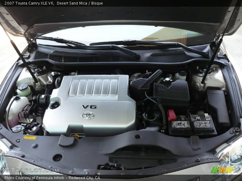 Desert Sand Mica / Bisque 2007 Toyota Camry XLE V6