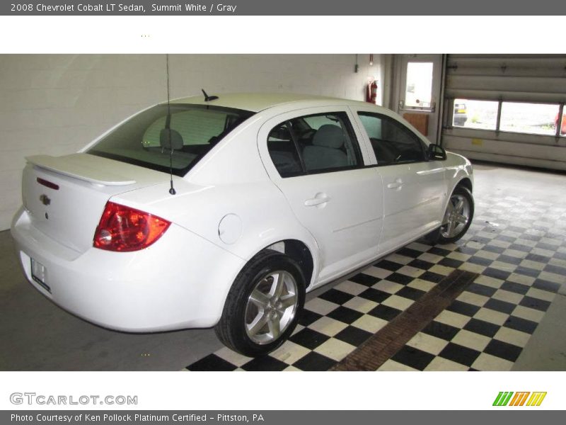 Summit White / Gray 2008 Chevrolet Cobalt LT Sedan