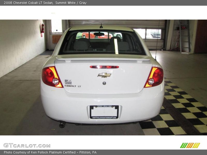Summit White / Gray 2008 Chevrolet Cobalt LT Sedan