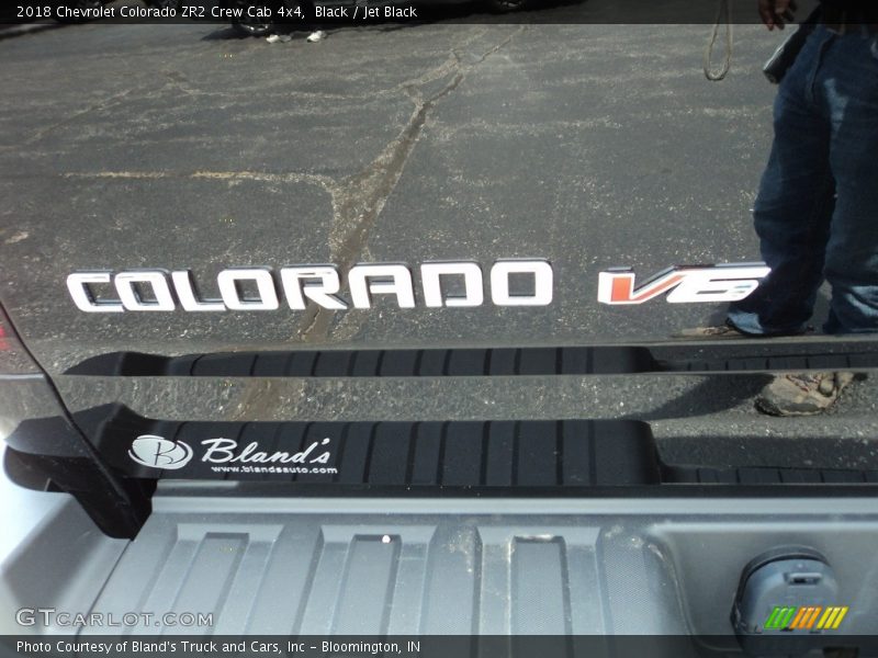 Black / Jet Black 2018 Chevrolet Colorado ZR2 Crew Cab 4x4
