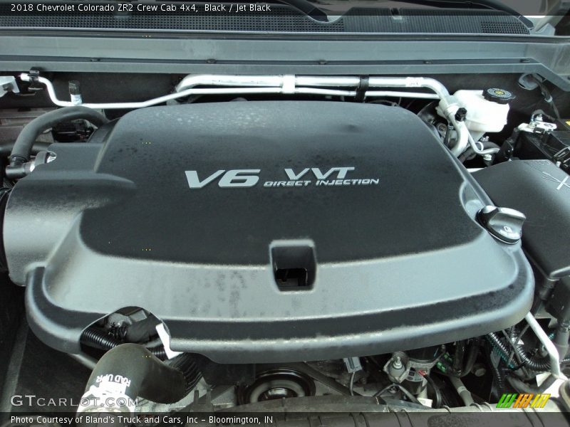 Black / Jet Black 2018 Chevrolet Colorado ZR2 Crew Cab 4x4