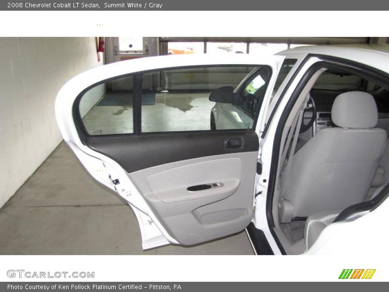 Summit White / Gray 2008 Chevrolet Cobalt LT Sedan
