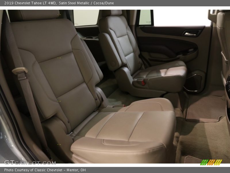 Satin Steel Metallic / Cocoa/Dune 2019 Chevrolet Tahoe LT 4WD